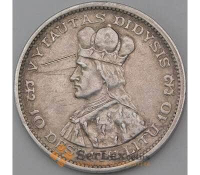 Монета Литва 10 лит 1936 КМ83 VF арт. 27068