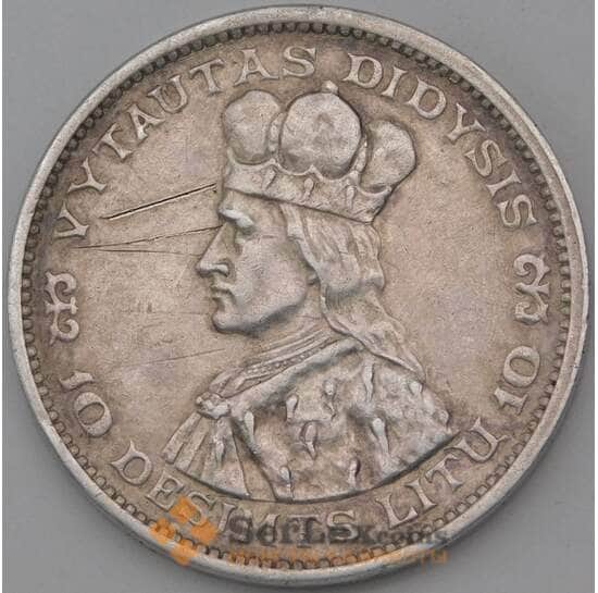 Литва 10 лит 1936 КМ83 VF арт. 27068