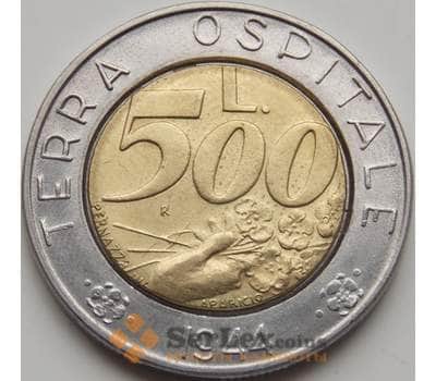Монета Сан-Марино 500 лир 1991 КМ269 aUNC арт. 7639