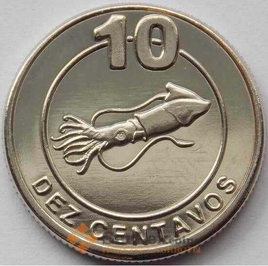 Кабинда 10 сентаво 2001 UNC Морская фауна (J05.19) арт. 16704