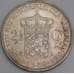 Нидерланды монета 2 1/2 гульдена 1930 КМ165 XF арт. 45702