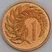Новая Зеландия 1 цент 1968 КМ31 BU арт. 46554
