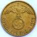 Монета Германия 5 пфеннигов 1939 F КМ91 AU арт. 38950