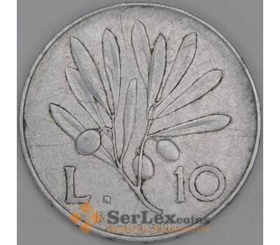 Италия 10 лир 1950 КМ90 VF арт. 53588