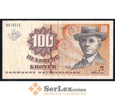 Дания банкнота 100 крон 2002 Р61 VF арт. 42654