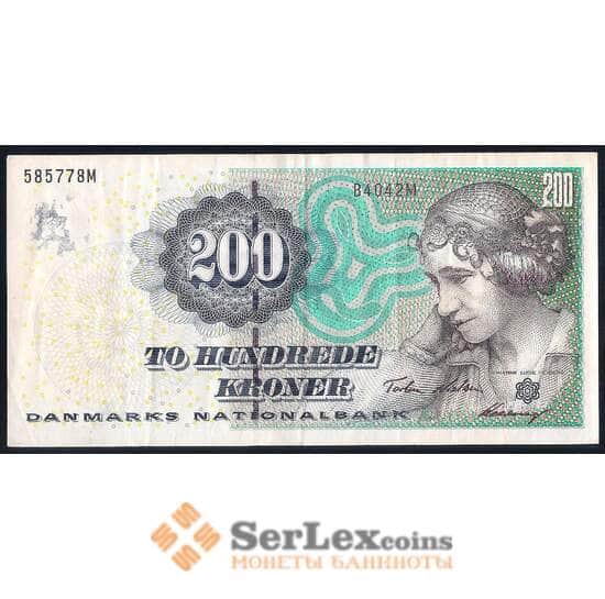 Дания банкнота 200 крон 2004 Р62 VF арт. 42649