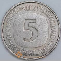 Германия 5 марок 1975 J КМ140.1 VF арт. 57267
