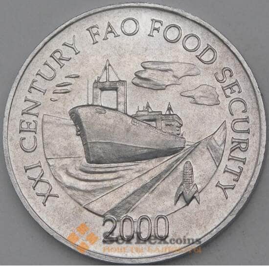 Панама 1 сентисимо 2000 КМ132 UNC Продовольственная безопасность арт. 26995