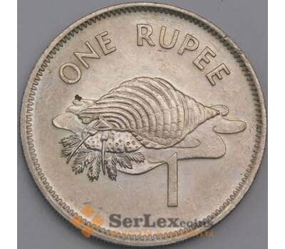 Сейшельские острова монета 1 рупия 1982 КМ50.1 aUNC арт. 42168