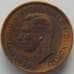 Монета Австралия 1/2 пенни 1938 КМ35 XF Георг V (J05.19) арт. 17151