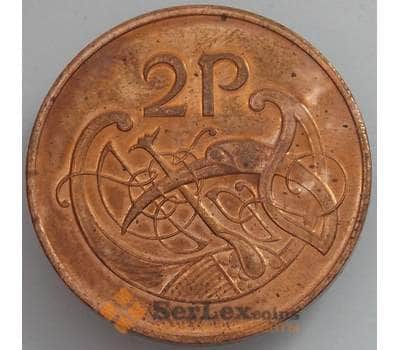 Монета Ирландия 2 пенса 1980 КМ21 aUNC арт. 16583