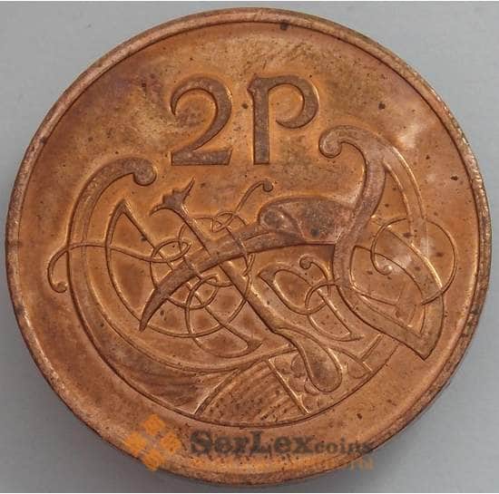 Ирландия 2 пенса 1980 КМ21 aUNC арт. 16583