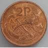 Ирландия 2 пенса 1980 КМ21 aUNC арт. 16583