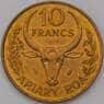 Мадагаскар 10 франков 1987 КМ11 UNC арт. 31252
