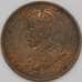 Монета Австралия 1 пенни 1919 КМ23 AU арт. 38124