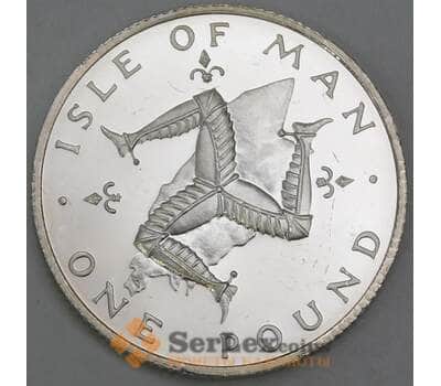 Мэн 1 фунт 1978 D КМ44а Proof арт. 56029