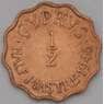 Кипр 1/2 пиастра 1945 КМ22а XF арт. 38413