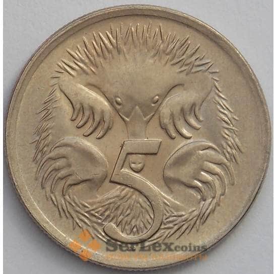 Австралия 5 центов 1980 КМ64 UNC (J05.19) арт. 17305