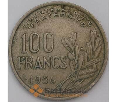 Монета Франция 100 франков 1956 КМ919 XF арт. 38899