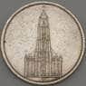 Германия 5 марок (рейхсмарок) 1935 А КМ83 XF Серебро (n17.19) арт. 20023