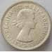 Монета Австралия 1 флорин 1954 КМ55 XF Серебро Королевский визит (J05.19) арт. 17198
