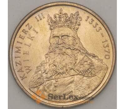 Монета Польша 100 злотых 1987 Y167 Каземир (ЗСГ) арт. 18992