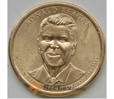 Монета США 1 доллар 2016 40 президент Рональд Рейган D арт. С03036