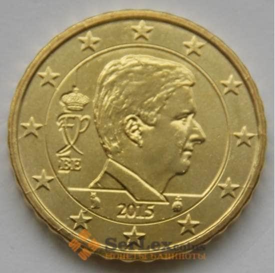 Бельгия 10 евроцентов 2015 UNC арт. С02517