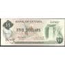 Гайана 5 долларов 1966-92 UNC №22 арт. В00762