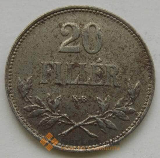 Венгрия 20 филлеров 1915-1920 КМ498 арт. С02553