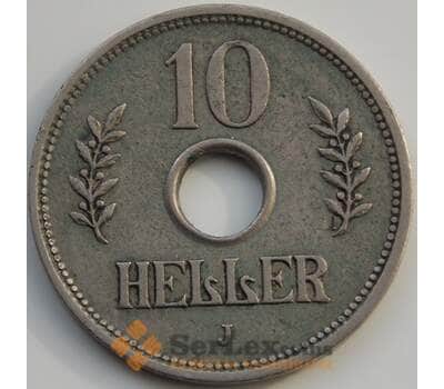 Монета Германская Восточная Африка 10 геллеров 1909J VF+ КМ12 арт. С02530