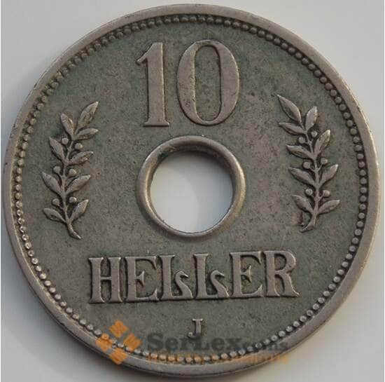 Германская Восточная Африка 10 геллеров 1909J VF+ КМ12 арт. С02530