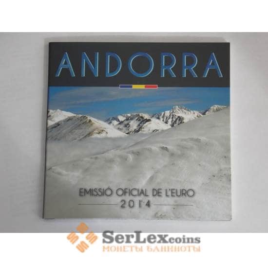 Андорра Набор 1 евроцент -2 евро 2014 арт. С00000001