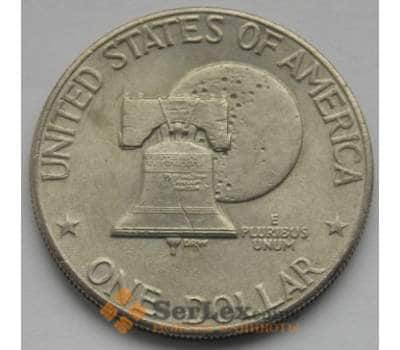 Монета США 1 доллар 1976 КМ206 XF Колокол  арт. С02564
