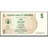 Зимбабве 5 Долларов 2006 UNC №38 арт. В00780