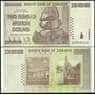 Зимбабве 200 000 000 Долларов 2008 UNC №80 арт. В00753