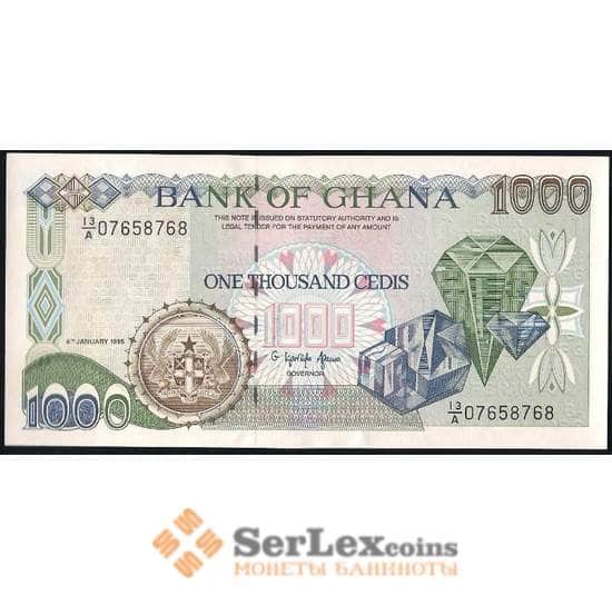 Гана 1000 седи 1995 UNC №29b арт. В00857
