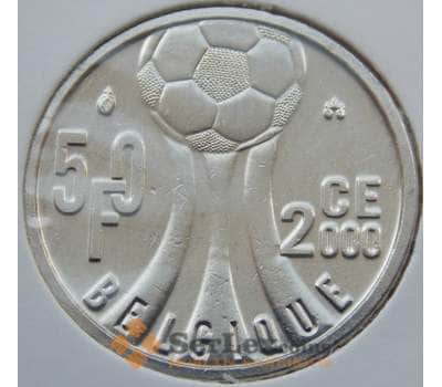Монета Бельгия 50 франков 2000 КМ213.1 Чемпионат Европы по Футболу арт. С02654
