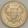 Великобритания 2 фунта 1986 КМ947 aUNC XIII Игры Содружества (n17.19) арт. 20086