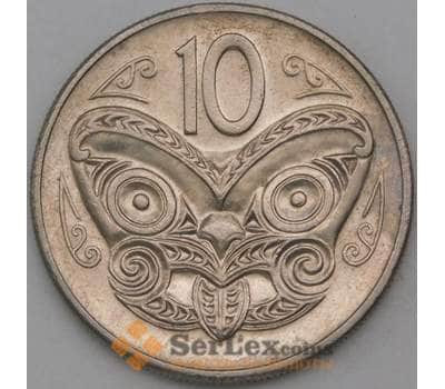 Монета Новая Зеландия 10 центов 1982 КМ41 XF арт. 29508