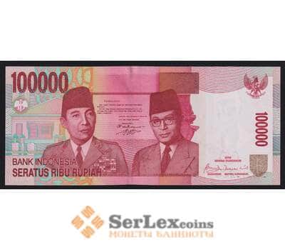 Индонезия 100000 рупий 2009 Р146f(2) UNC арт. 53709