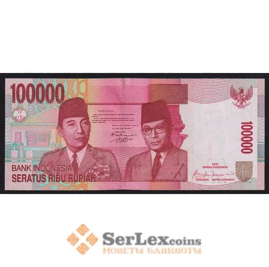 Индонезия 100000 рупий 2009 Р146f(2) UNC арт. 53709