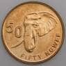 Замбия монета 50 нгве 2012-2013 КМ208 UNC арт. 44928