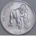 Монета Конго 50 сантимов 2002 КМ79 UNC Горилла арт. 15467