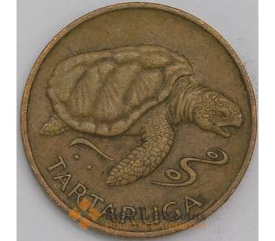 Кабо-Верде монета 1 эскудо 1994 КМ27 VF Черепаха арт. 42078
