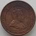Монета Канада 1 цент 1906 КМ8 XF+ арт. 11676