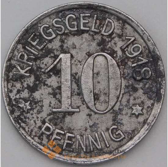 Германия Нотгельд 10 пфеннигов 1918 Валдхоф арт. 23011