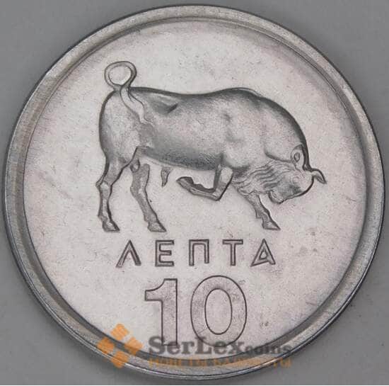 Греция 10 лепта 1976 КМ113 UNC  арт. 54046