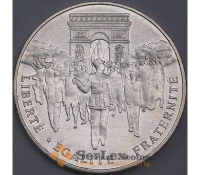 Монета Франция 100 Франков 1994 КМ1045.1 UNC 50 лет освобождению Парижа арт. 40410
