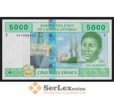 Конго 5000 франков 2002 Р109Та UNC арт. 52808